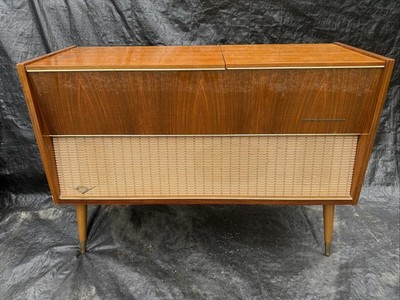 MCM Grundig Majestic International Stereo Console & Turntable Model SO 12 U1
