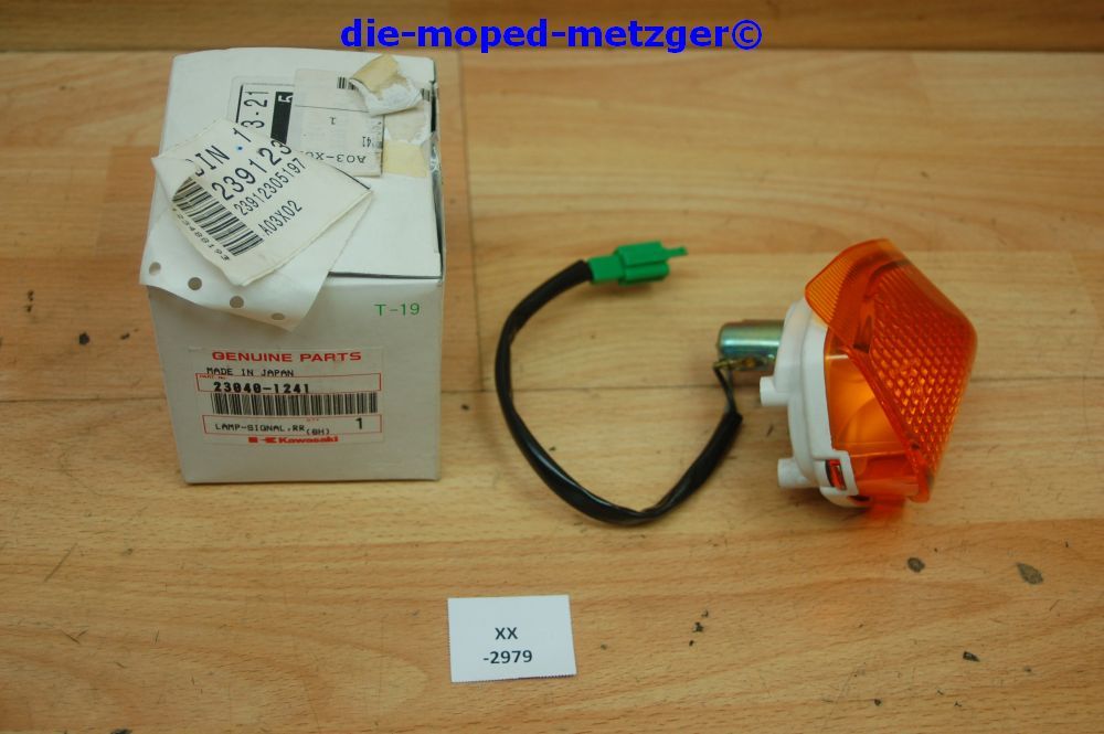 Kawasaki ZZR600, ZX600E 23040-1241 Blinker Turn Signal Original