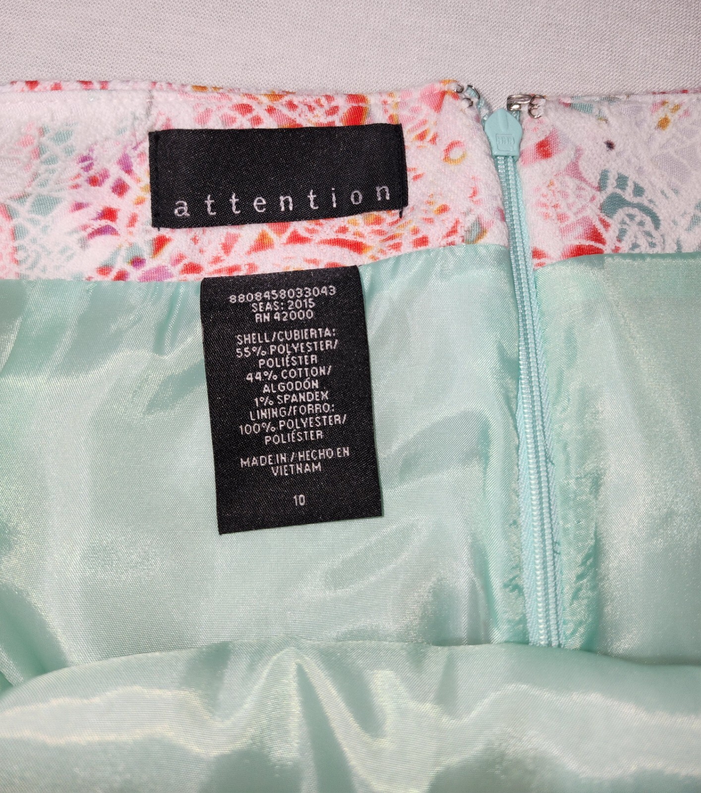 Attention Multi-colored Womens Spring Colors Flor… - image 7