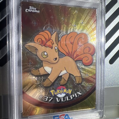 VIP1999 VIP 2000 SUMMER カード　99 00 🔥PSA 9 ⭐️ Pokemon Vulpix # 37 2000 Topps Chrome T.V. Graded