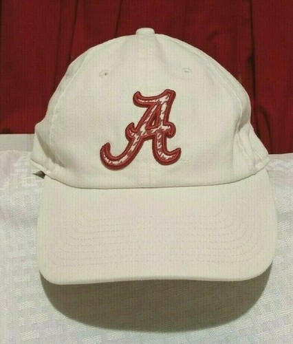 Alabama Crimson Tide Hat Cap White 