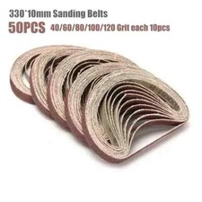 50pcs 330*10mm Sanding Belts 40 60 80 100 120 Grits Sandpaper Abrasive Bands 0.40 per gallon