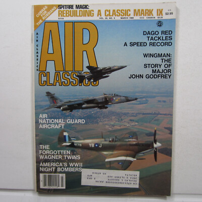 Air Classics Mar 1984 Vol 20 No 3 Airacobras, Kingcobras, Spitfire, Wagner