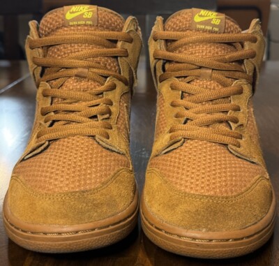 Size 13 - Nike Dunk Premium SB High Ale Brown