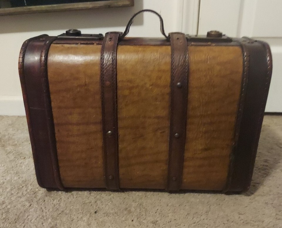Antique Small Suitcase eBay