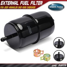 Fuel Filter For Jeep Xj Wrangler 1987-1995 Cherokee 1986-1996 Comanche Wagoneer