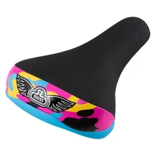 NEW Release SE Bikes Racing Camo Saddle Rainbow Camo Padded Seat