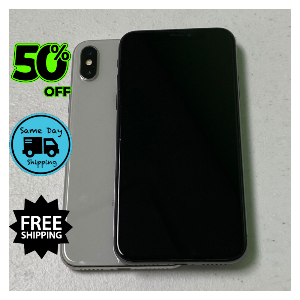 Space iPhone X Apple 256GB Gray (Unlocked) Unlocked Grey 0