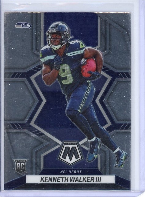 Kenneth Walker III 2022 Panini Mosaic NFL Debut