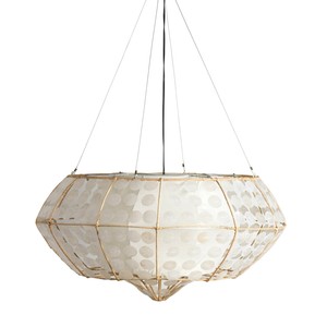 East At Main's Clark Capiz Hanging Lamp N/A | eBay