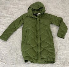 Nau Cocoon Quilted Down Trench Coat Size M