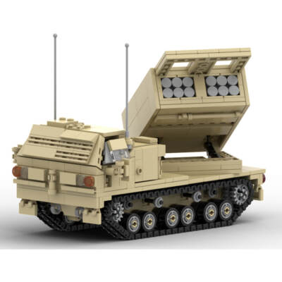 M270 MLRS Small Particle 806 Pieces MOC-39659 Building Blocks Toys Set