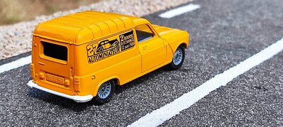Solido 1/43 Renault 4 Fourgonnette - Bourse D'échange Autominiauteur Juin 1988