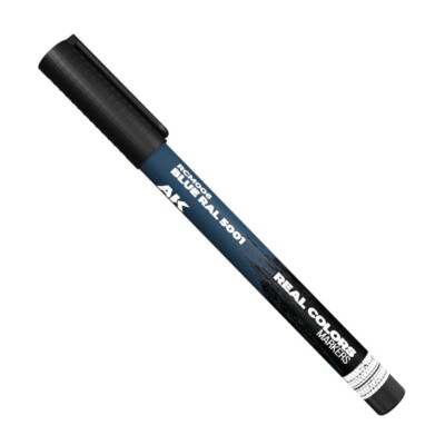 AK Real Colours Marker - Blue RAL 5001 (acrylic) for Model/Miniature/Diorama