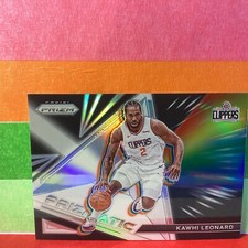 2021-22 Panini Prizm Kawhi Leonard #6 Prizmatic Silver Prizm Insert Clippers