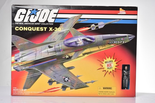 Juguetes de colección GI Joe Conquest X-30 1998 sin usar, en caja sellados de fábrica R Us Ace V5 - Imagen 3 de 22