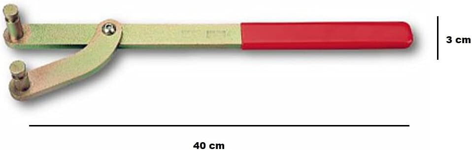 Chiave blocca volano attrezzo blocco e riparazione puleggia campana 415mm /190mm