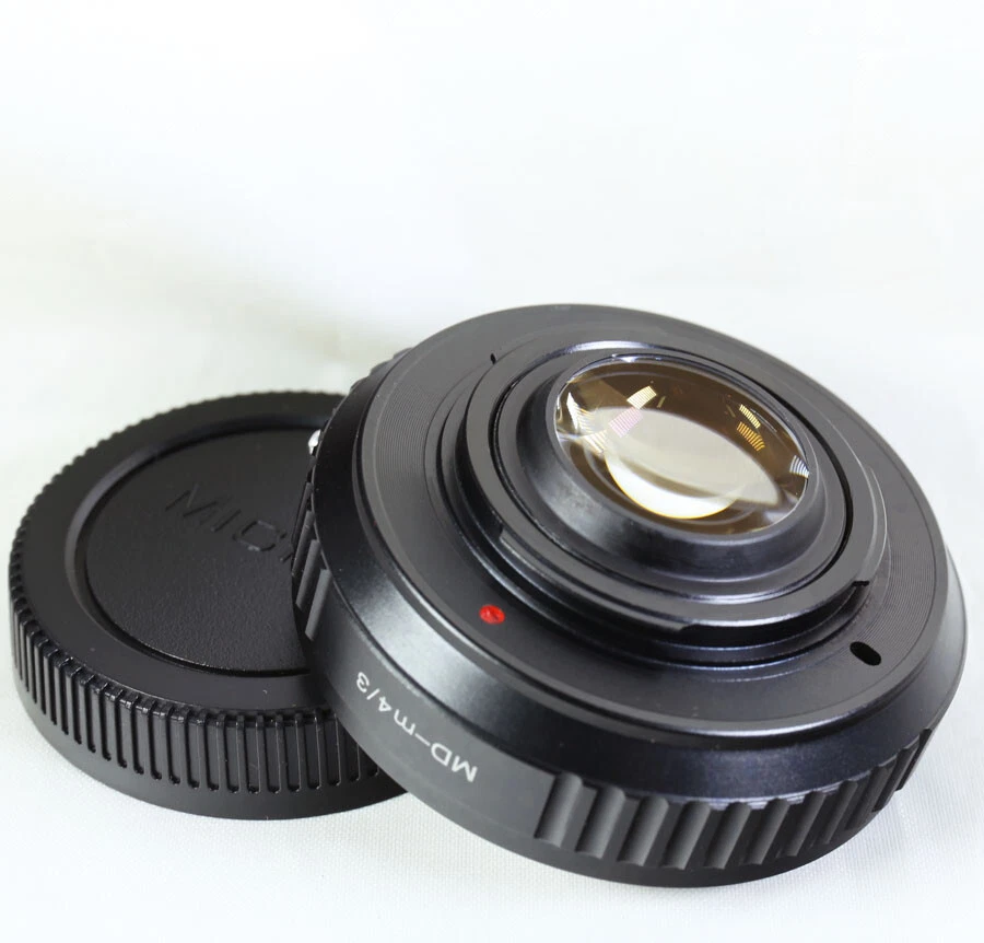 0.72x Focal Reducer Speed Booster Minolta MD mount lens to Micro 4/3 Adapter - Image 3 of 4
