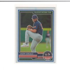 2023 Panini Stars & Stripes USA Baseball #68 Joseph Gonzalez