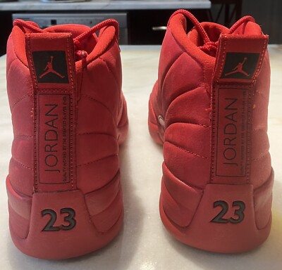 Size 12 - Air Jordan 12 Retro Gym Red for sale online | eBay