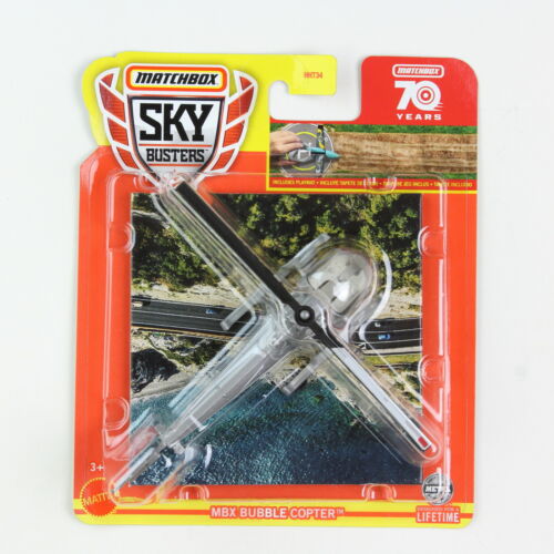 Matchbox Sky Busters 2023 MBX Bubble Copter 14/32 Diecast Helicopter Mattel - Picture 1 of 5