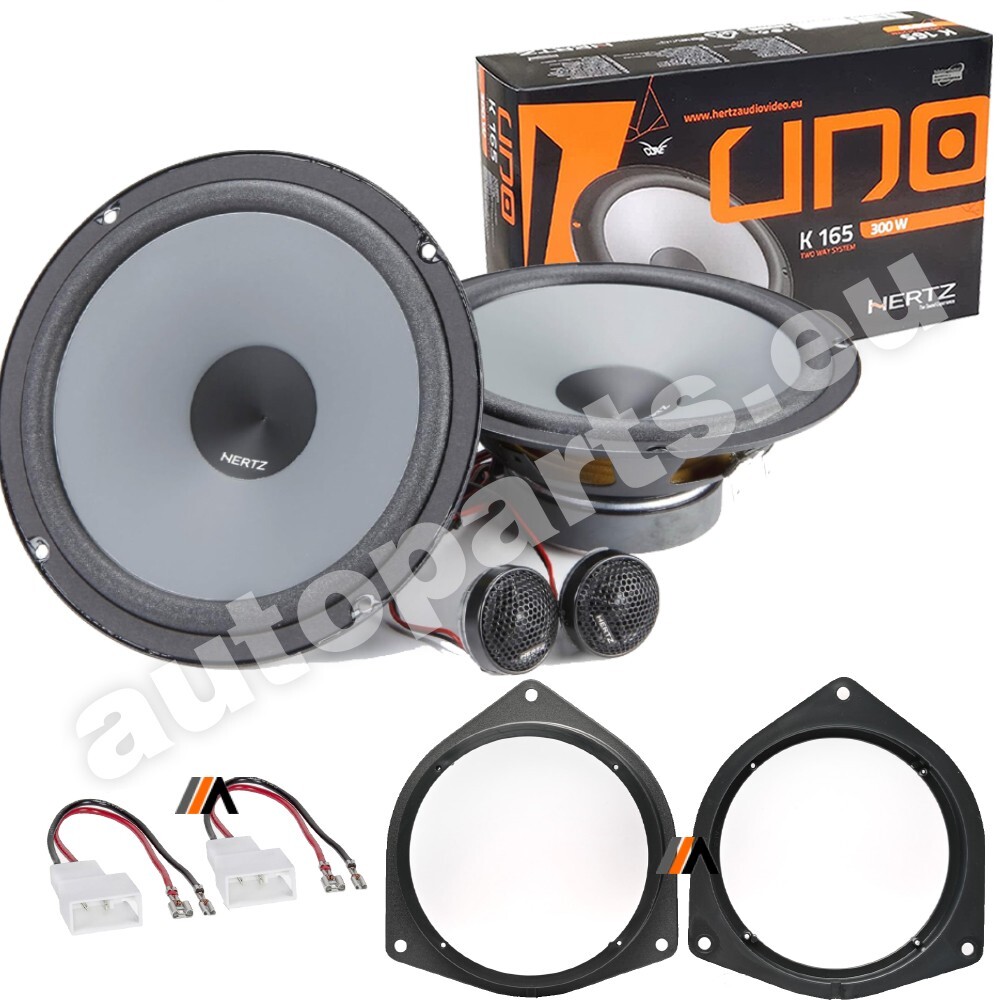 Vivi la Musica: Kit Hertz K 165 per la tua Toyota Corolla Cross 2022