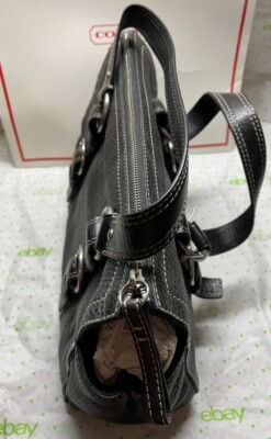 coach バッグ Coach F10887 CHELSEA LEATHER ZIP SATCHEL MSRP $358.00 | eBay