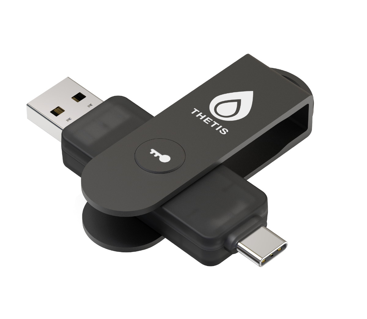 Fido 6800 U-LCG 2本セット Thetis Pro FIDO2 Security Key Passkey via Connect USB-A / USB-C