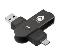 Thetis Pro FIDO2 Security Key Passkey via Connect USB-A / USB-C NFC, TOTP /HOTP