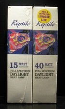 Reptile Full Specturm Daylight Heat Lamp 15w 40w