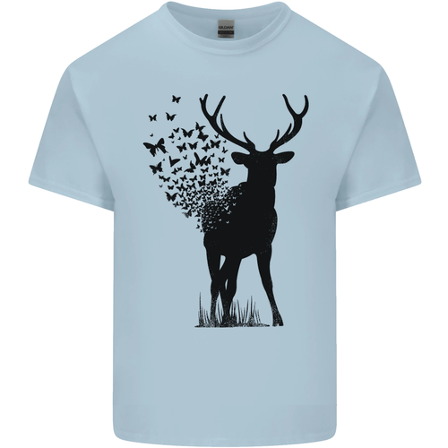 Abstract Butterfly Deer Ecology Environment Kids T-Shirt Boys Girls - Picture 10 of 67