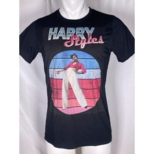 Harry Styles 2022 Love on Tour Black Concert Promo T-Shirt Men's MEDIUM