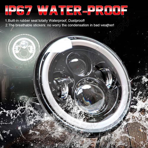 Faros LED redondos de 5,75" pulgadas 5 3/4 4 piezas actualización aptos para Toyota Celica 1972-1979 EE. UU. - Imagen 8 de 11