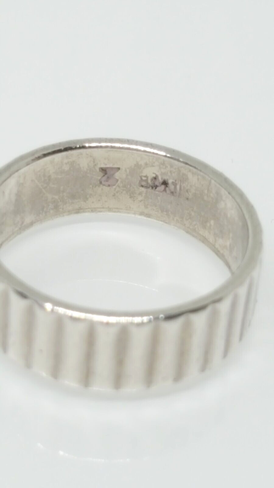 Fabulous Solid Patterned Band Ring 925 Silver Siz… - image 22