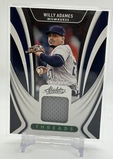 2022 Panini Absolute - Retail Threads Green #TR-WA Willy Adames S.P 090/199