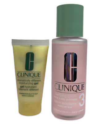 Clinique Dramatically Different Moisturizing Gel & Clarifying Lotion 3 Travel