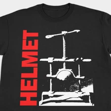 Helmet Band Album Music Heavy Cotton Black All Size T Shirt For Men SE512