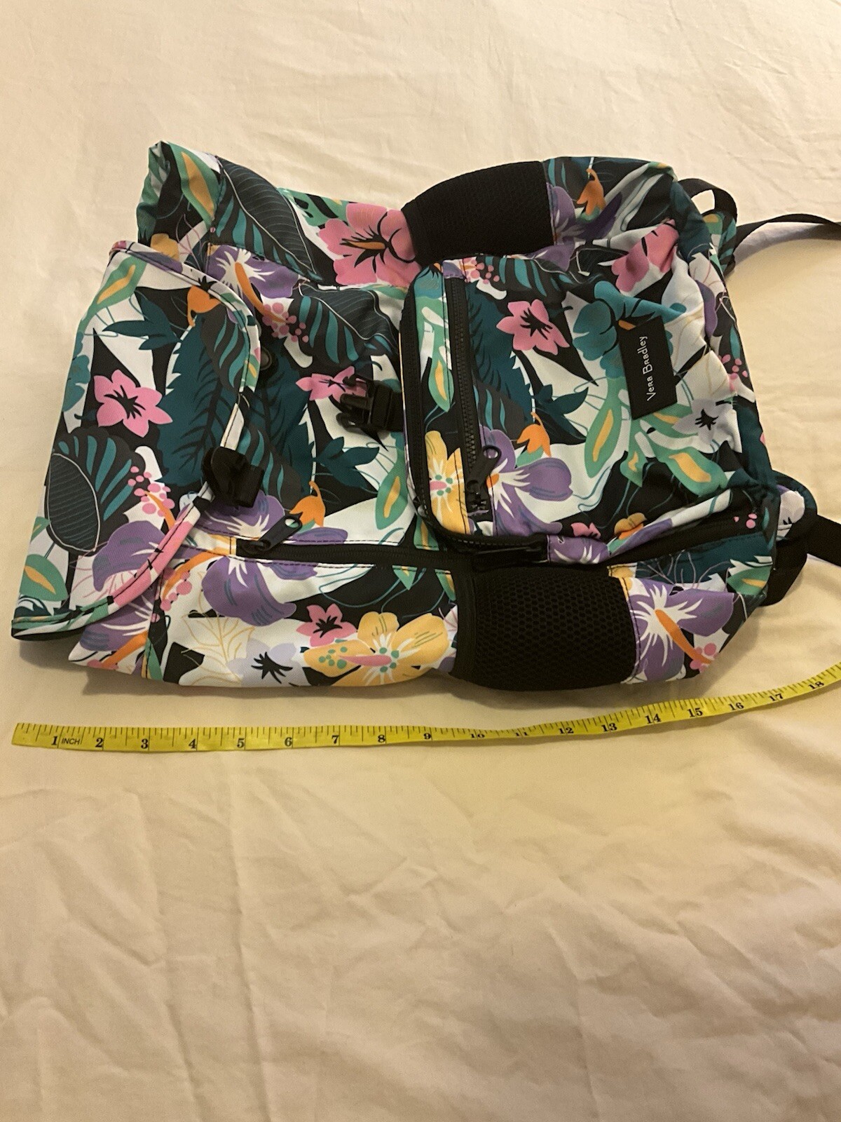 Vera Bradley Backpack - EUC - image 5