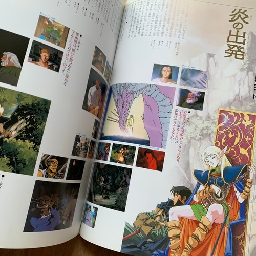 Anime Record of Lodoss War OVA Guía Libro 1 y 2 Set Yuuki Nobuteru Primera Impresa - Imagen 4 de 24