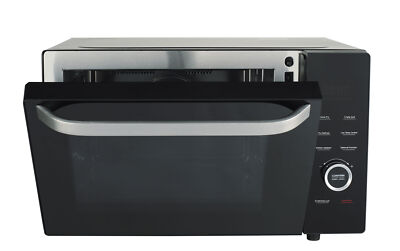 SMAD 34L Countertop Microwave Oven Drop-down Door with Power pull open  door Australia