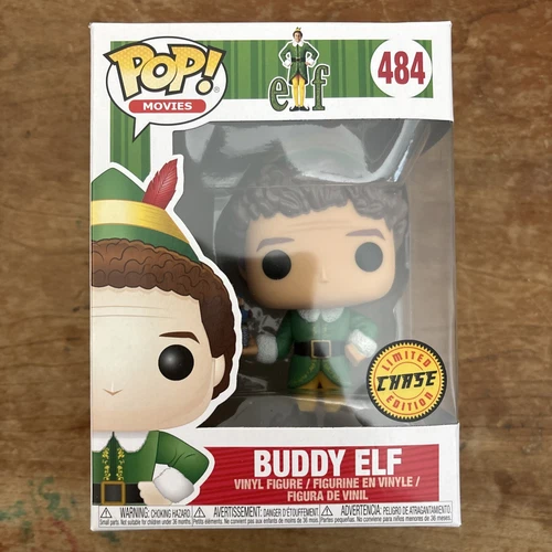 Funko Pop! Buddy Elf Christmas Movie CHASE Limited Edition Toy Figure #484
