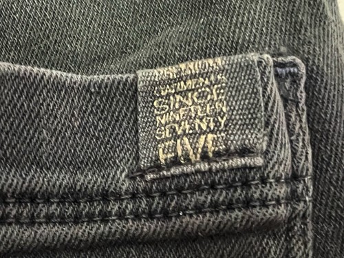Zara Kids Boy's Denim Charcoal Grey Jeans Adjustable Pants Size 11/12 - Picture 6 of 9