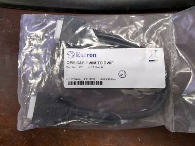 New Extron 43-112-01 DVIIM TO DVIIF OEM Cable