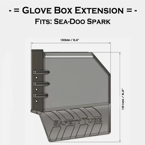 SeaDoo Spark Storage Box Upgrade (Fits 2014-2023 SeaDoo Spark / Spark Trixx)