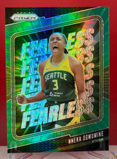 2024 Panini Prizm WNBA #14 Nneka Ogwumike Fearless Green Refractor