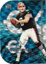 TIM COUCH BLUE /100 2000 00 SKYBOX EX E-XCEPTIONAL DIECUT #4 XC