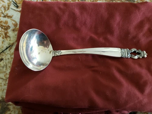 Gorham Hispania Sterling Silver 7" Gravy Ladle.
