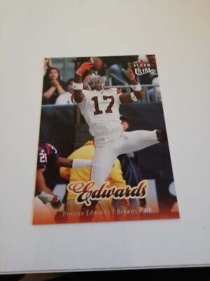 Braylon Edwards Cleveland Browns Pick your Card NFL Trading Cards