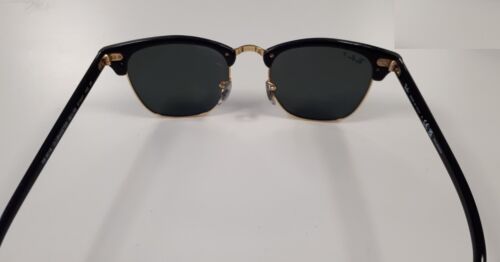 Ray-Ban Sunglasses Clubmaster RB3016 901/58 51-21-145 /EBRD - Picture 4 of 6