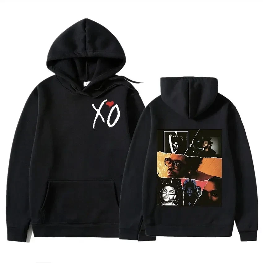 Sweats à Capuche - The Weeknd pour - Violet-Noir Violet/noir